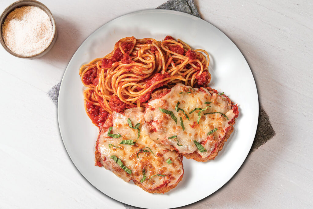 Chicken Parm from above