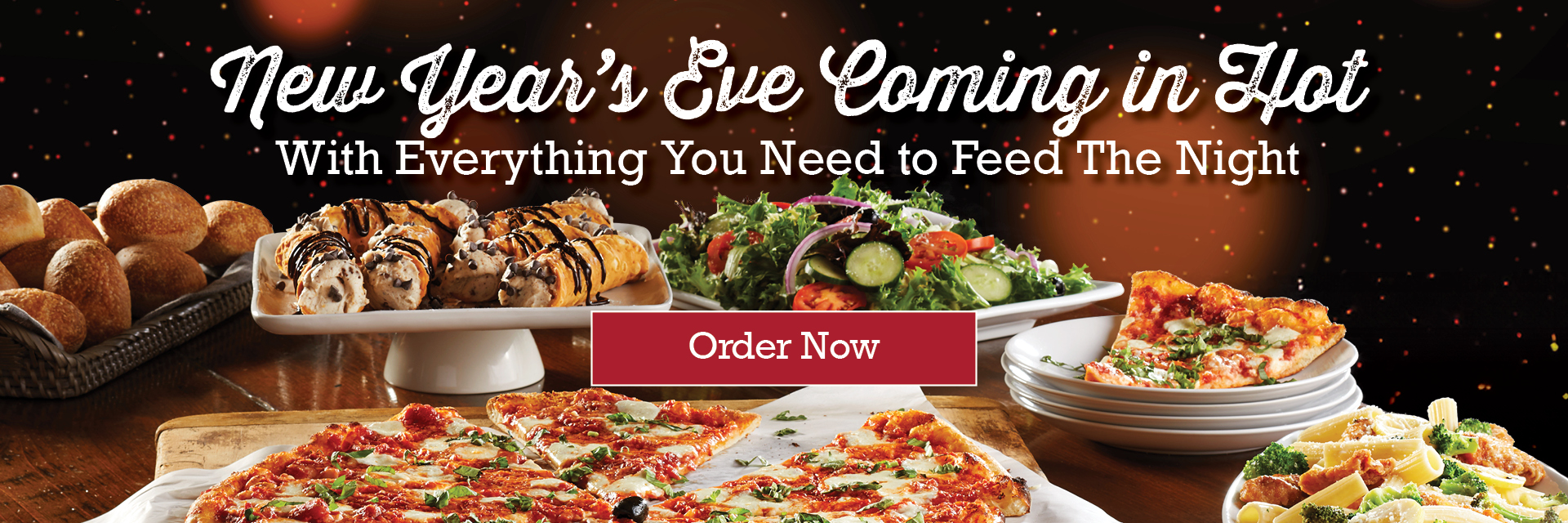 New Year's Eve coming in hot with everything you need to feed the night