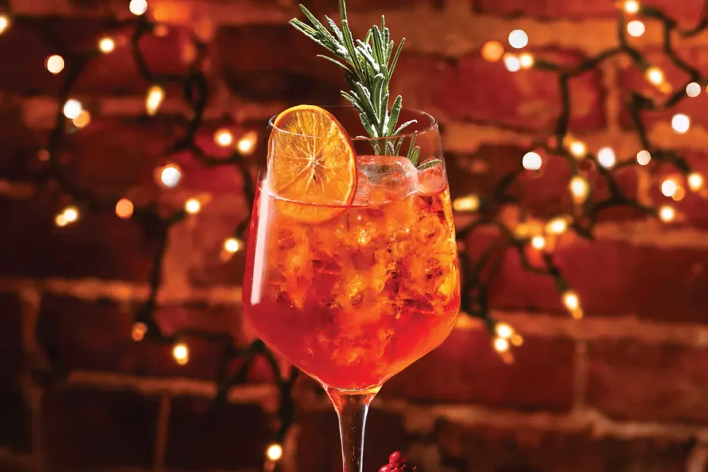 Winter Cranberry Spritz