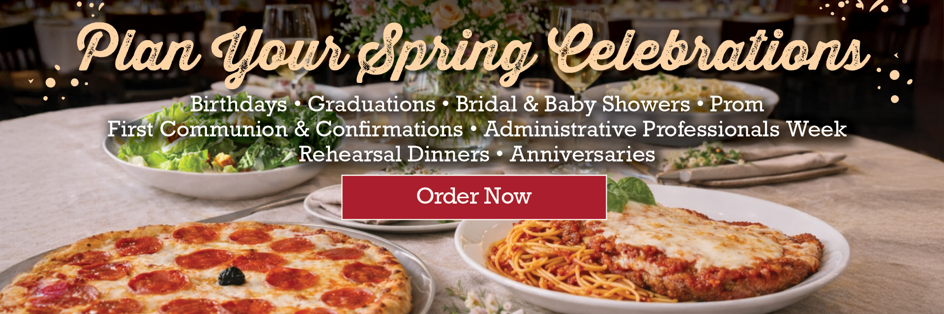 Plan your spring celebrations